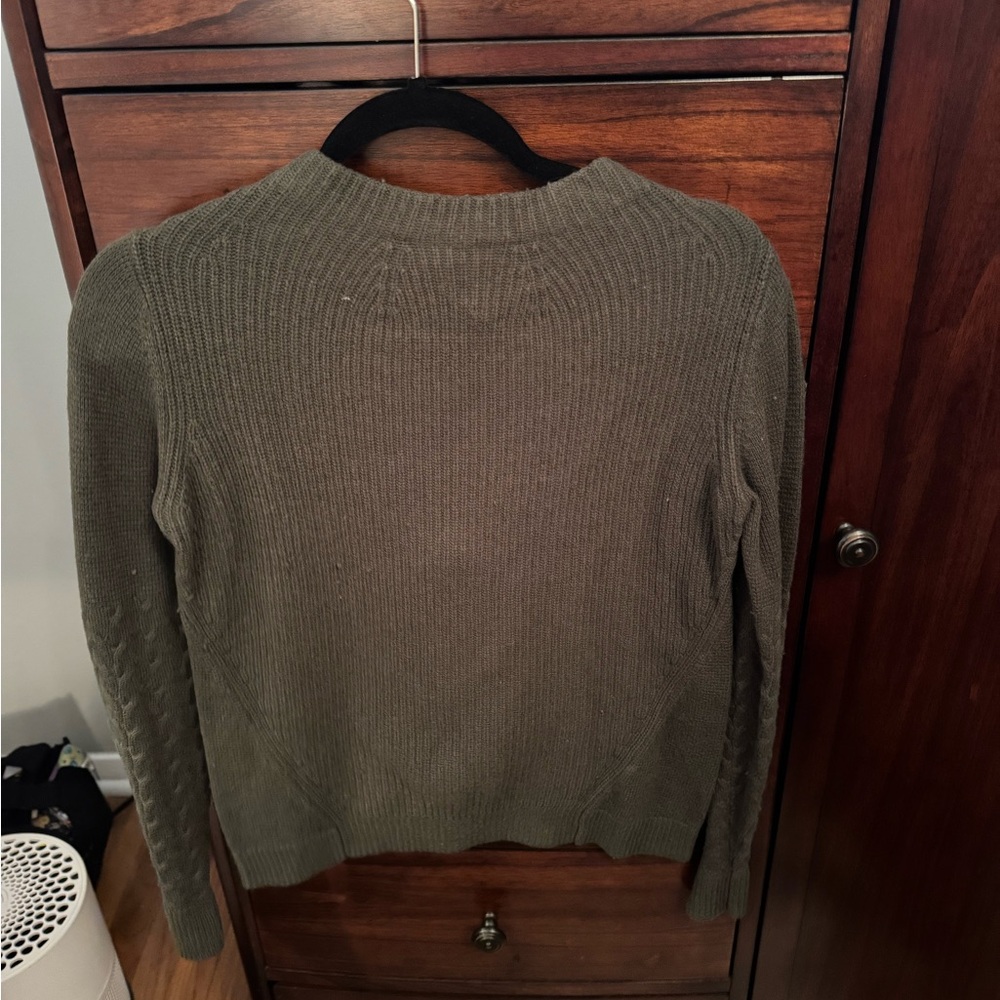 Banana Republic Green Wool Sweater Size XS